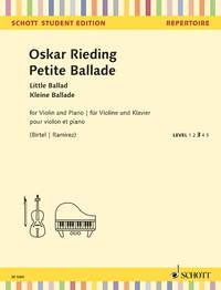 Little Ballade: Violin And Piano (Schott)