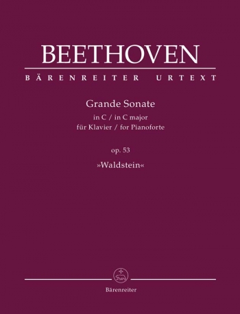 Piano Sonata C Major Op.53  (Waldstein): Piano (Barenreiter)