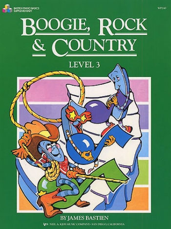 Bastien Boogie Rock And Country: Level 3: Piano