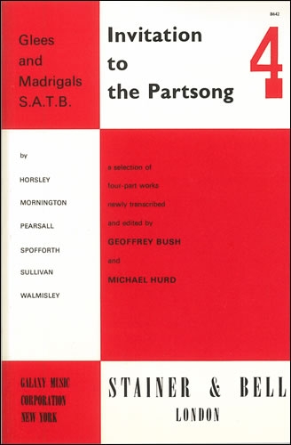 Invitation To Partsong Book 4
