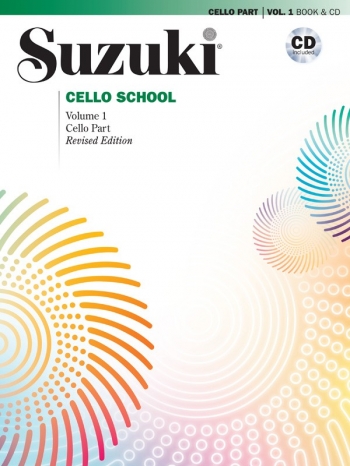 Suzuki Cello School Vol.1 Cello Part Book & CD (International Edition)