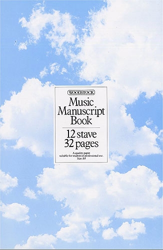 Manuscript: 12 Stave - 32 Page Spiral Bound: Woodstock