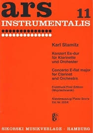 Concerto In E Flat Clarinet & Piano (Sikorski)