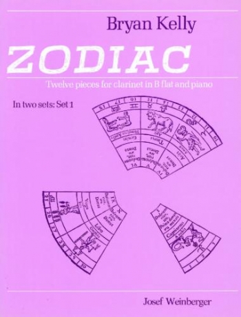 Zodiac Set 1: Clarinet & Piano (Weinberger)