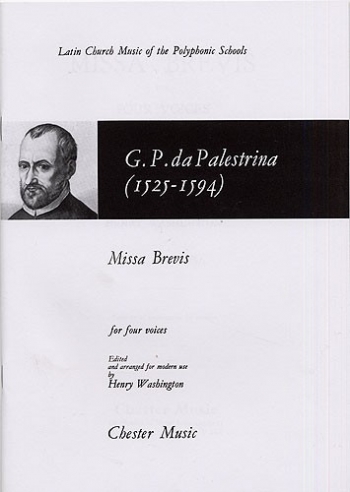 Missa Brevis: SATB: Vocal Score (Chester)