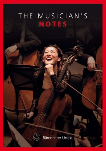 Manuscript - Notes: The Musicians Notes Cello: Inerleaved (Barenreiter)