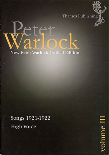 Critical Edition: Volume III - Songs 1921-1922: High Voice And Piano