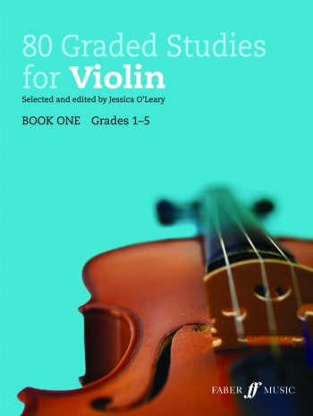 80 Graded Studies For Violin Book 1 (O'Leary)(Faber)