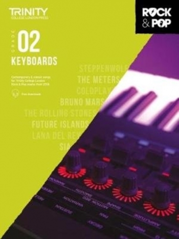 Trinity Rock & Pop 2018 Keyboard Grade 2 Book & Download