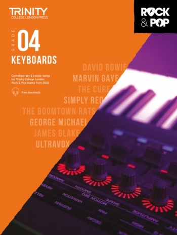 Trinity Rock & Pop 2018 Keyboard Grade 4 Book & Download
