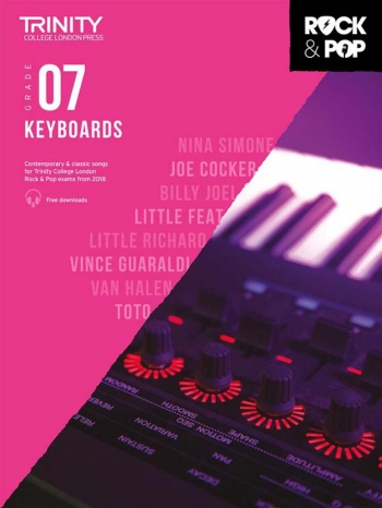 Trinity Rock & Pop 2018 Keyboard Grade 7 Book & Download