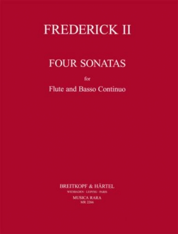The Great: Four Sonatas For Flute & Piano (MR