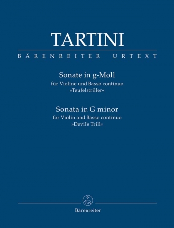 Sonata G Minor: Devils Trill: Violin & Piano (Barenreiter)