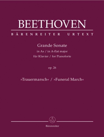 Piano Sonata Ab Major Op.26 Grande: Funeral March (Urtext): Piano (Barenreiter)
