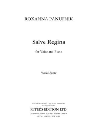 Salve Regina For Voice & Piano (Peters)