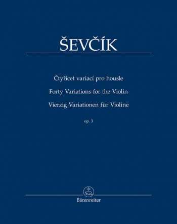Violin Studies: 40 Variations Op.3 (Barenreiter)