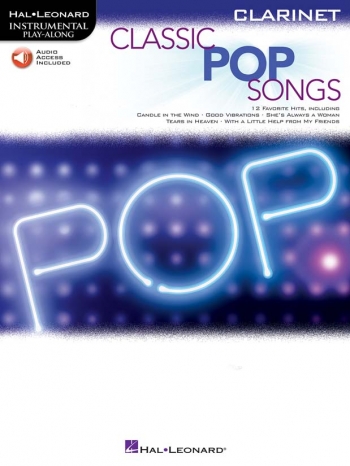 Instrumental Playalong: Classic Pop Songs: Clarinet: Book & Download
