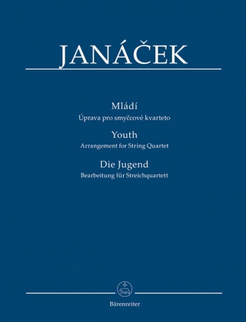 String Quartet Mladi (Youth) Miniature Score