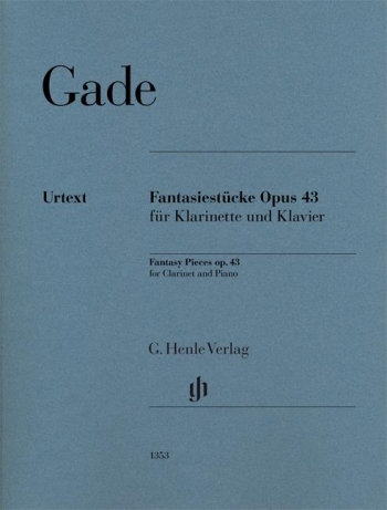 Fantasy Pieces Op.43: Clarinet & Piano (Henle)