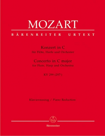 Concerto For Flute And Harp In C (K.299) (K.297c) (Urtext). : Flute Harp Piano