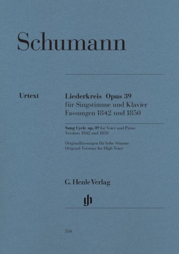 Liederkreis: Op.39: Song Cycle: High Voice And Piano