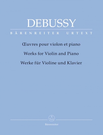 Works For Violin & Piano (Barenreiter)
