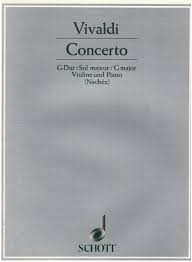 Concerto G Major RV 298/: Violin & Piano (Schott)