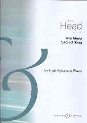 Ave Maria C-Moll: High Voice & Piano