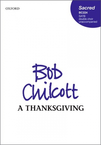 A Thanksgiving: Vocal: SATB (OUP)