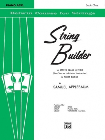 String Builder 1: Violin: Piano Acc (applebaum)