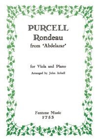 Rondeau From 'Abdelazar'  Viola & Piano (Fentone)