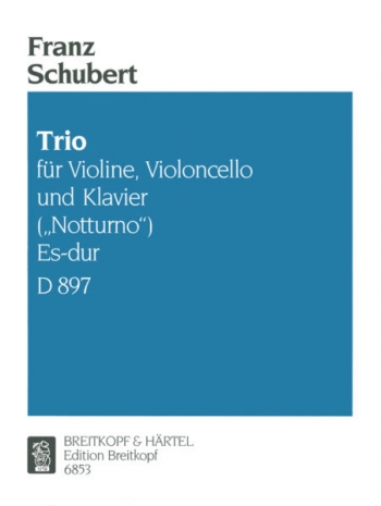 String Trio: Eb Major: D897 Op.posth.148