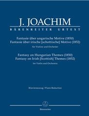 Fantasy On Hungarian Themes Fantasy On Irish [Scottish] Themes Violin & Piano