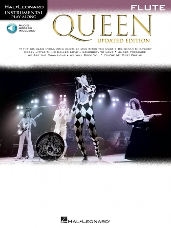 Instrumental Play-Along: Queen - Flute (Book/Online Audio)