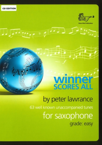 Winner Scores All: Alto Saxophone Part & Cd (lawrance)