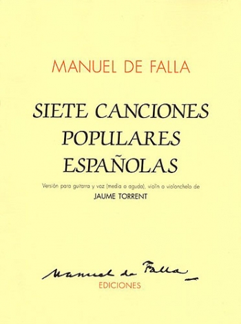 Siete Canciones Populares Espanolas: Guitar, Voice, Viola And Cello