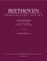 Piano Sonata Bb Major Op.106  Piano (Barenreiter)