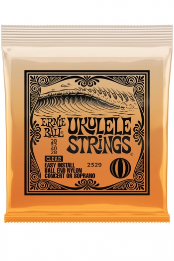 Ernie Ball 2329 Clear Nylon Concert / Soprano Ukulele String Set