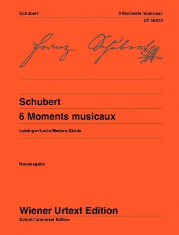 Moments Musicaux Op.94 (D780): Piano (Wiener Urtext)