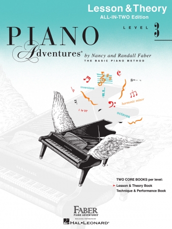 Piano Adventures: Lesson & Theory Book: All-In-Two Level 3