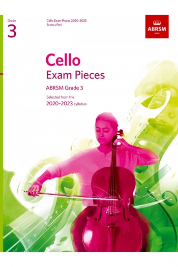 ABRSM Cello Exam Pieces Grade 3 2020-2023: Cello And Piano