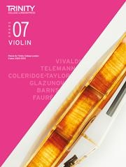 Trinity College London Violin Exam Pieces Grade 7 Violin & Piano From 2020