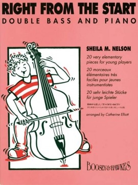 Right From The Start: Double Bass & Piano (Nelson)