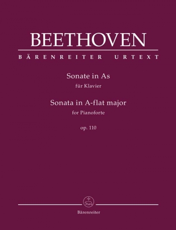 Piano Sonata Ab Major Op.110: Piano (Barenreiter)
