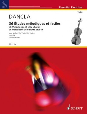 36 Melodious And Easy Studies: Op.84: Violin (Schott)