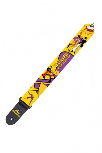 The Beatles Guitar Strap - Yellow Submarine - Characters