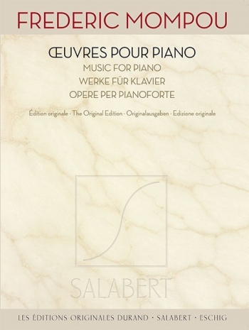 Oeuvres Pour Piano: Piano