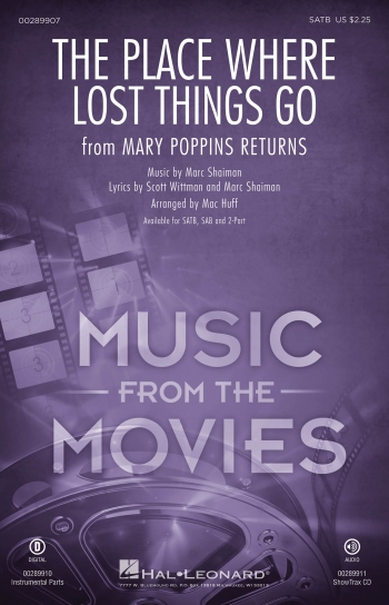 The Place Where Lost Things Go: Vocal: SATB  (Huff)