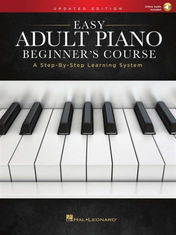 Easy Adult Piano: Beginners Course: Piano Tutor: Book & Online Audio