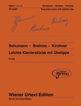 Easy Piano Pieces With Practising Tips - Schumann/Brahms/Kirchner